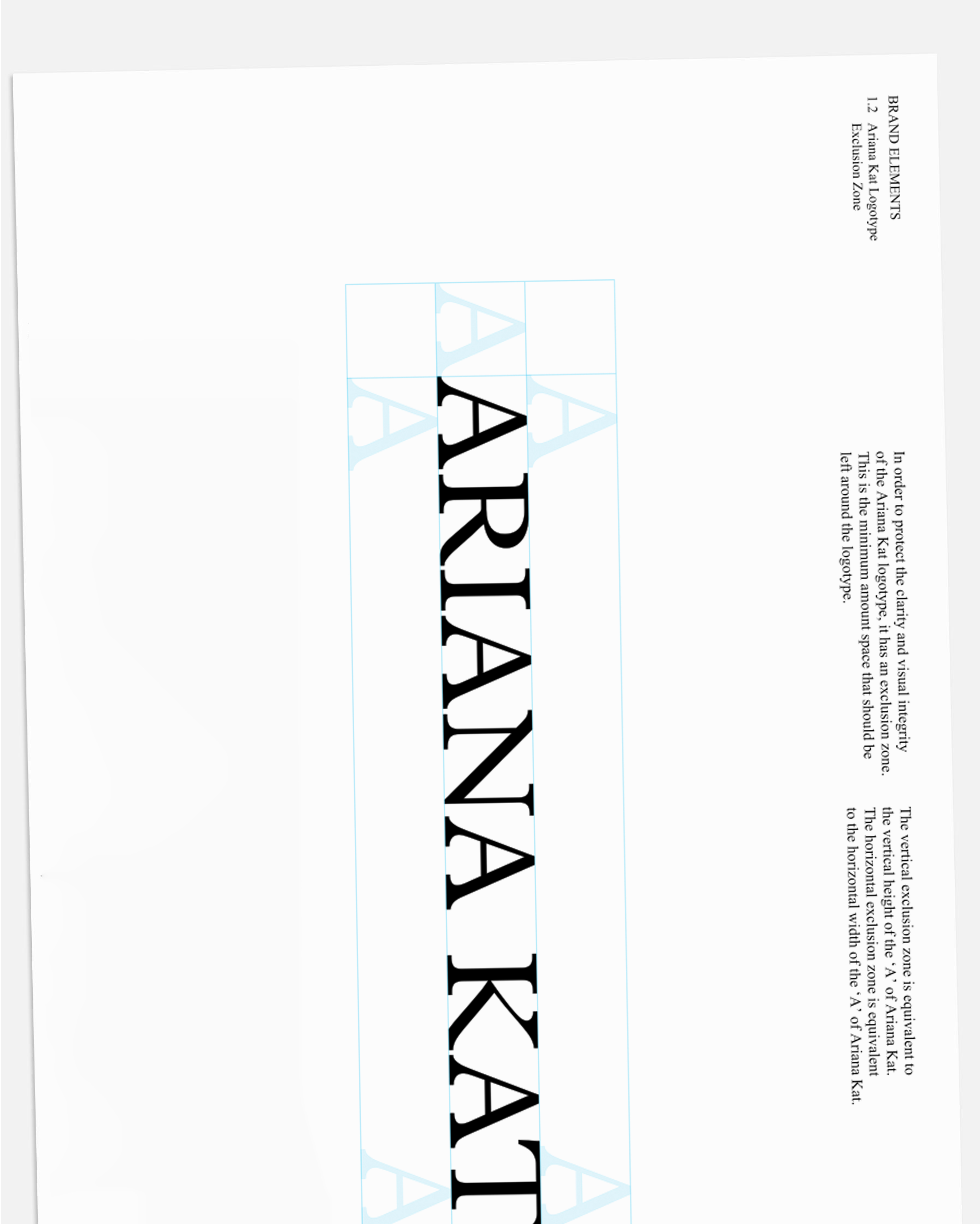Liam Creed Studio, project: Ariana Kat, Brand Identity (fig. 4)