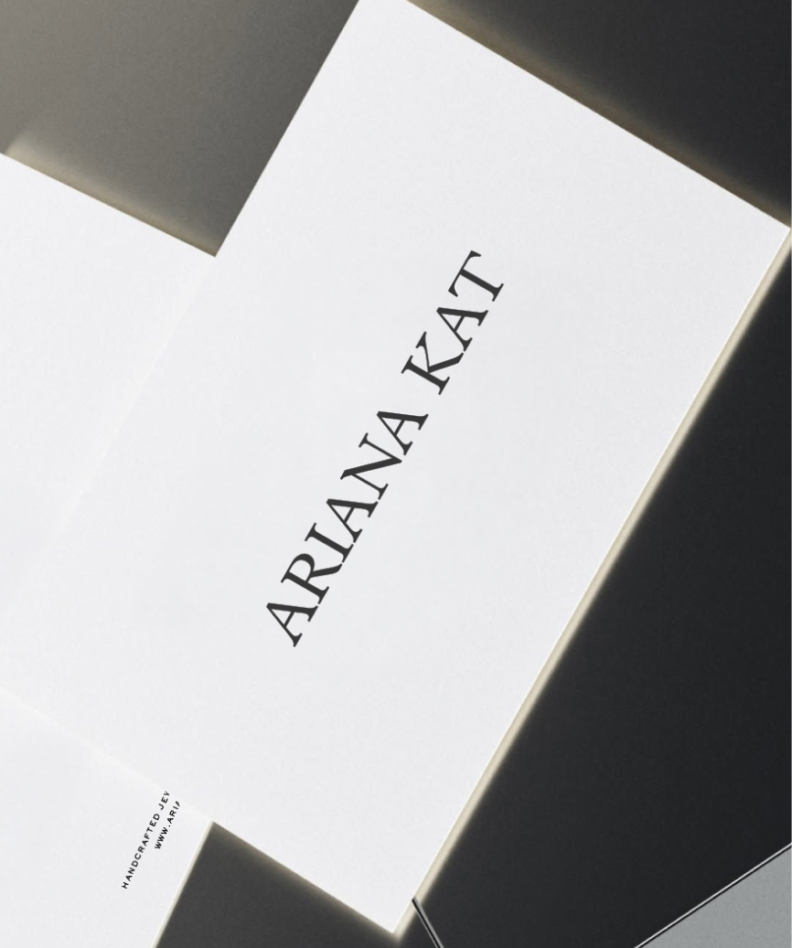 Liam Creed Studio, project: Ariana Kat, Brand Identity (thumbnail)